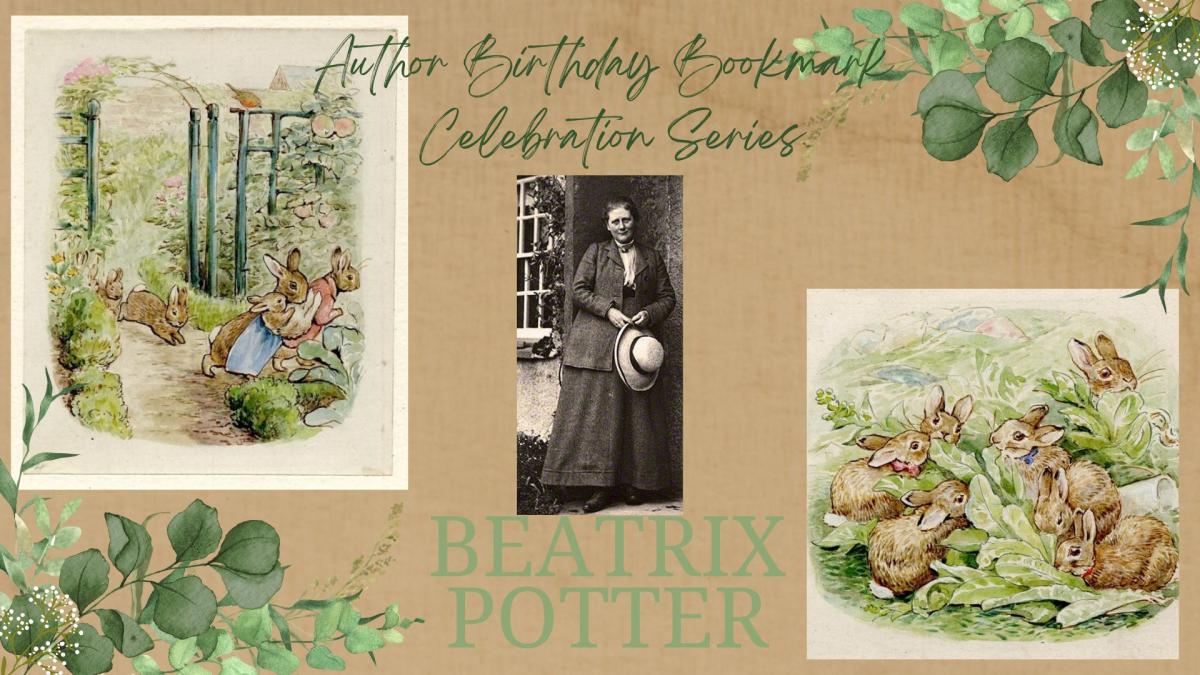 Author Birthday Bookmark Celebration Series