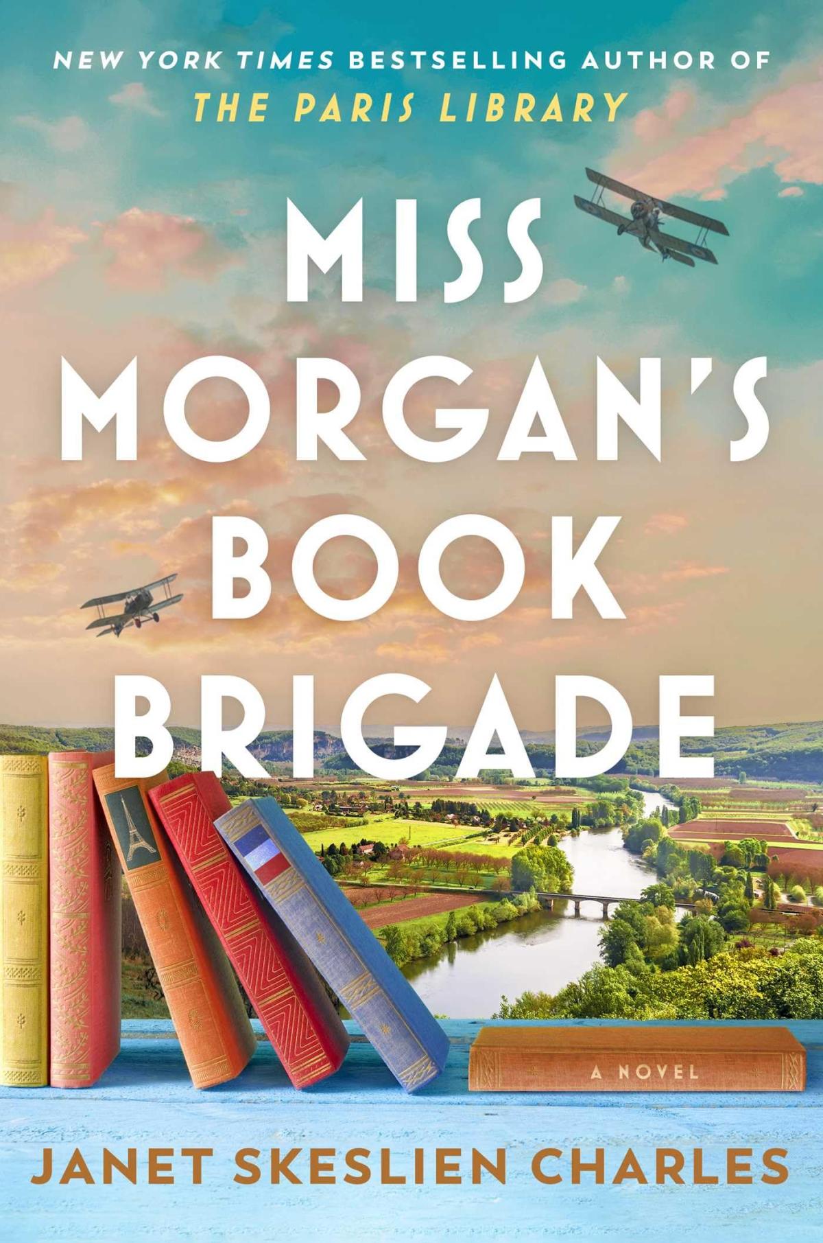Book cover for Miss MOrgan's Book Brigade