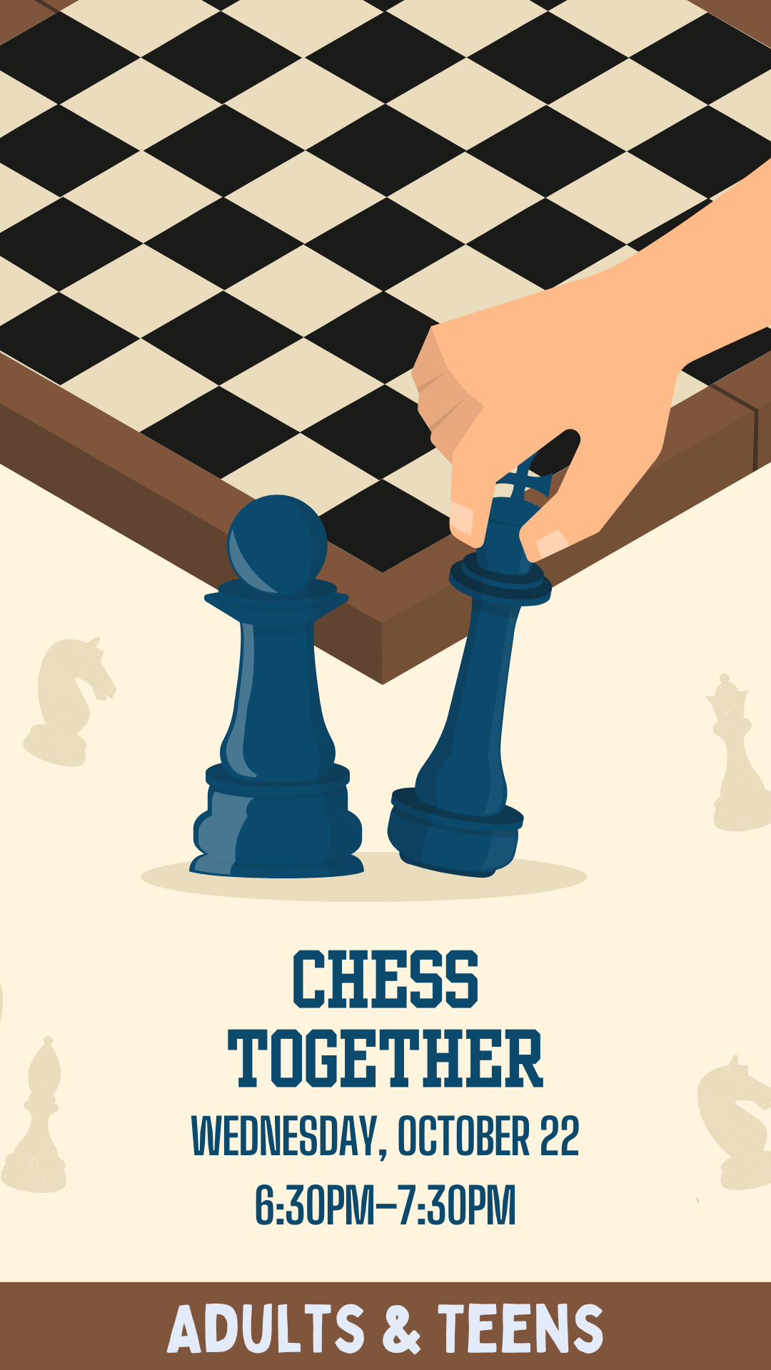 cartoon chess board, cartoon chess pieces, and program details
