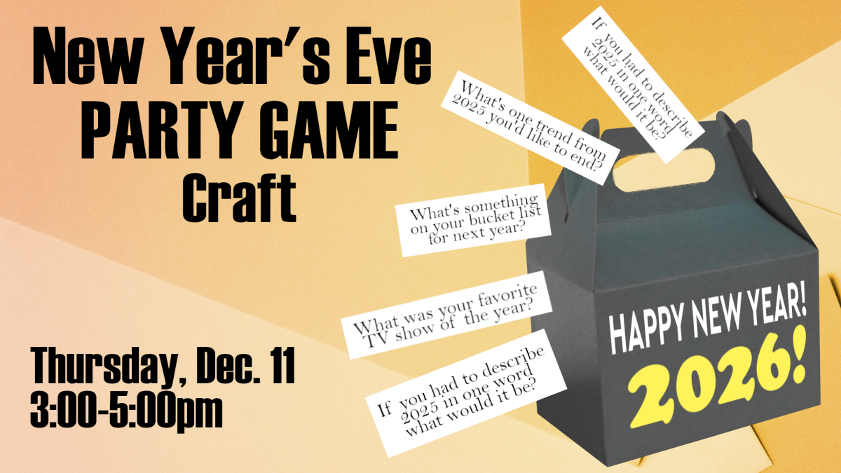 new year's eve party game - thursday, december 11th - 3pm