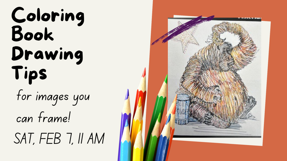 A coloring book drawing of an orangutan