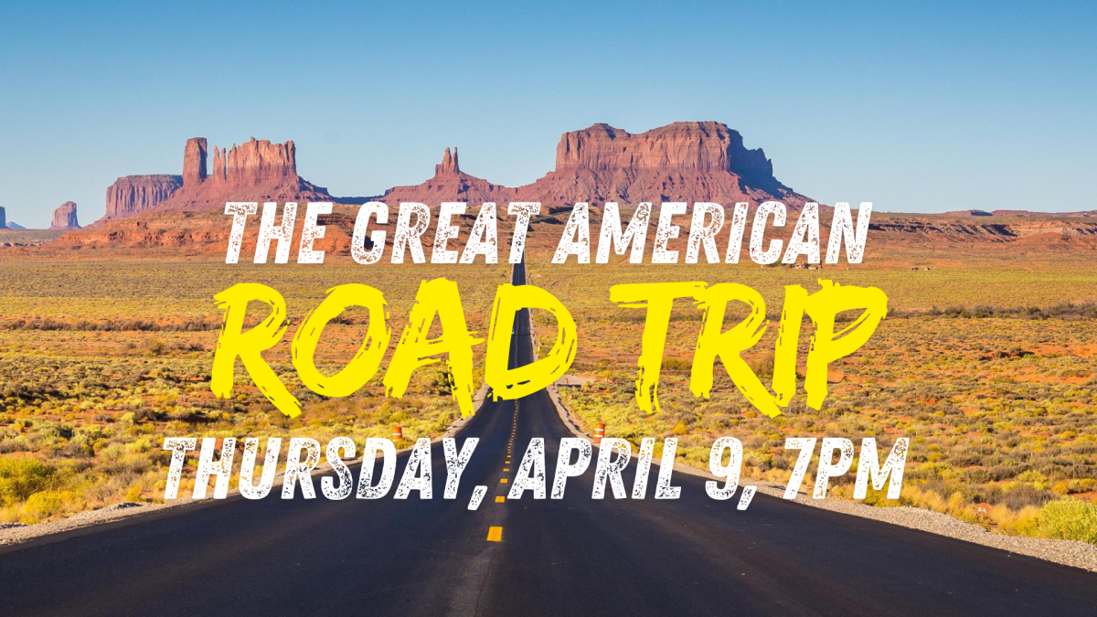 A road through Monument Valley